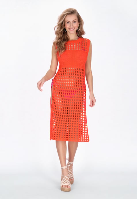 IZIA tuniek vrouwen oranje - Image 2
