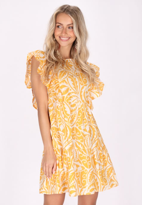 IZIA Jurk Dames geel - Image 3