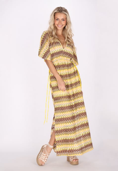IZIA Jurk Dames Geel veelkleurig - Image 2