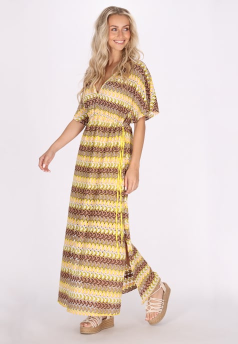 IZIA Jurk Dames Geel veelkleurig - Image 3