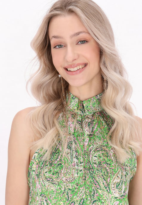 IZIA jurk vrouwen groen veelkleurig - Image 5