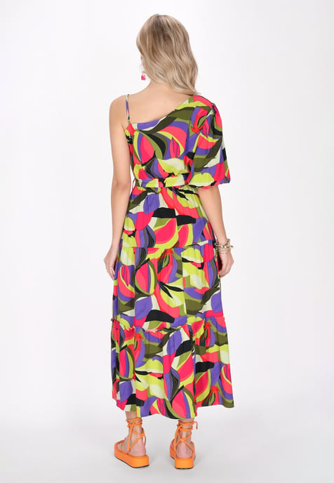 IZIA jurk vrouwen violet veelkleurig - Image 4
