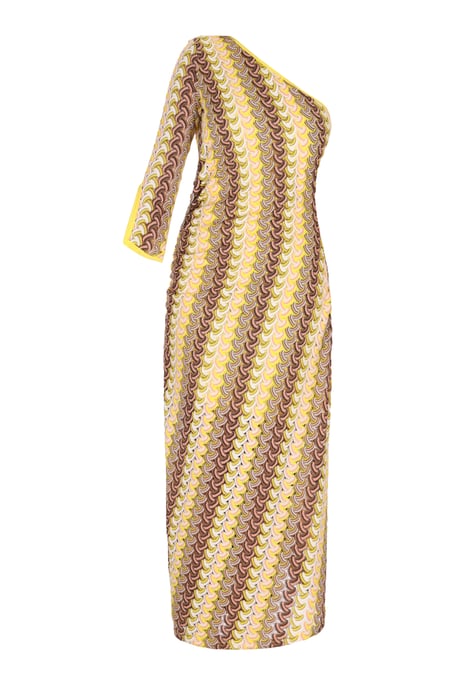 IZIA Jurk Dames Geel veelkleurig - Image 1