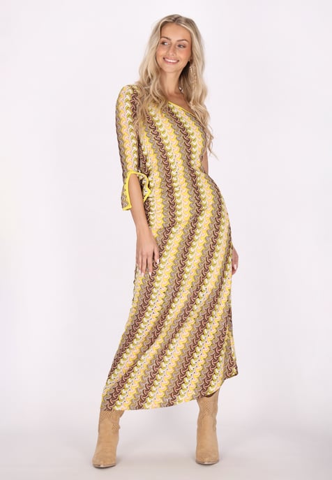 IZIA Jurk Dames Geel veelkleurig - Image 3