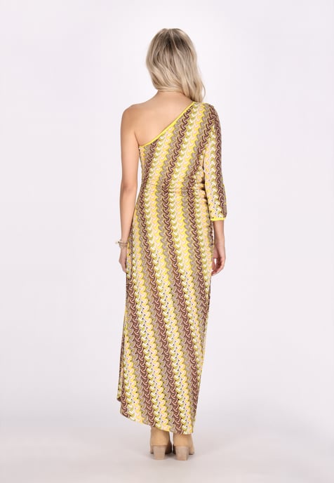 IZIA Jurk Dames Geel veelkleurig - Image 4