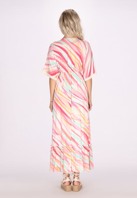 IZIA Jurk Dames Roze Veelkleurig - Image 4