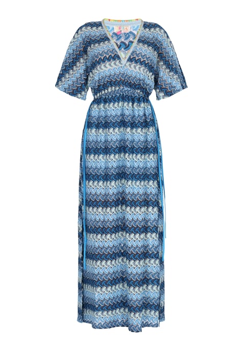 IZIA Jurk Dames Blauw Veelkleurig - Image 1
