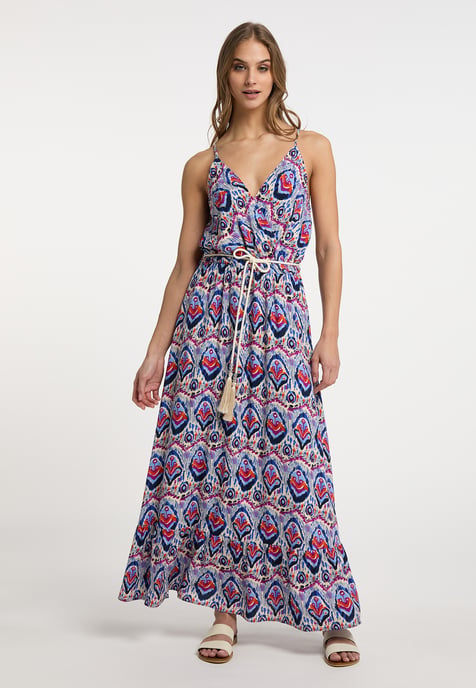 IZIA Maxi-jurk met all-over print Dames Blauw Veelkleurig - Image 2
