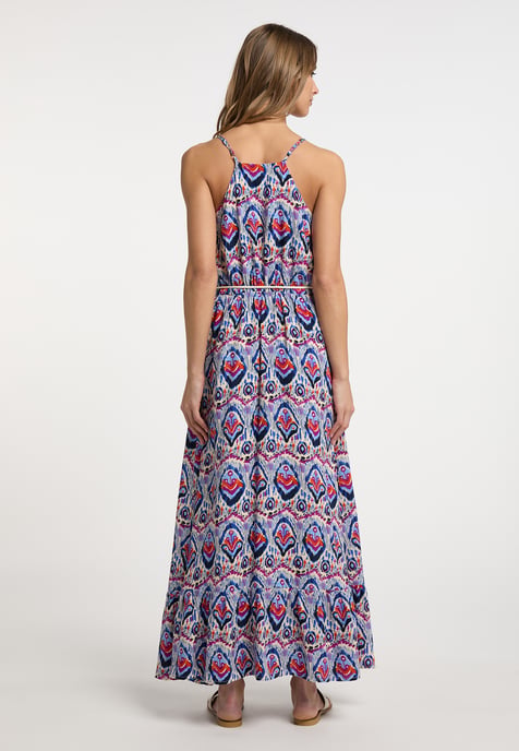 IZIA Maxi-jurk met all-over print Dames Blauw Veelkleurig - Image 3
