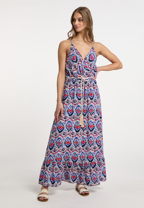 IZIA Maxi-jurk met all-over print Dames Blauw Veelkleurig - Image 5