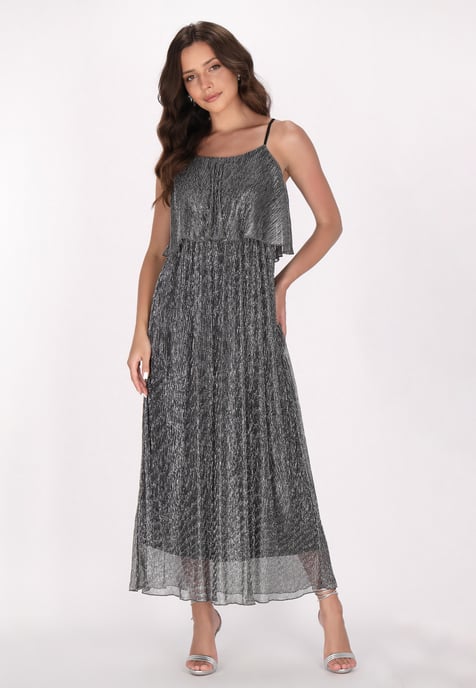 Faina Jurk Dames zilver - Image 3