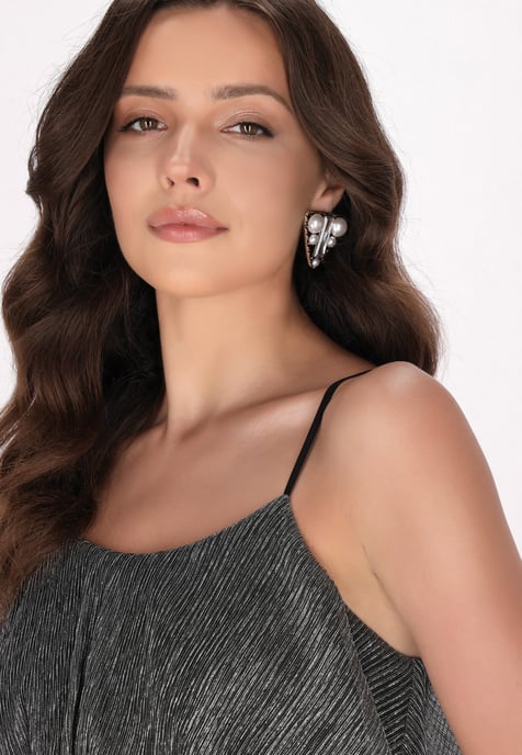 Faina Jurk Dames zilver - Image 5