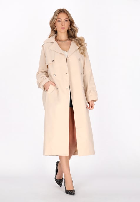 Faina jas vrouwen lichtbeige - Image 2