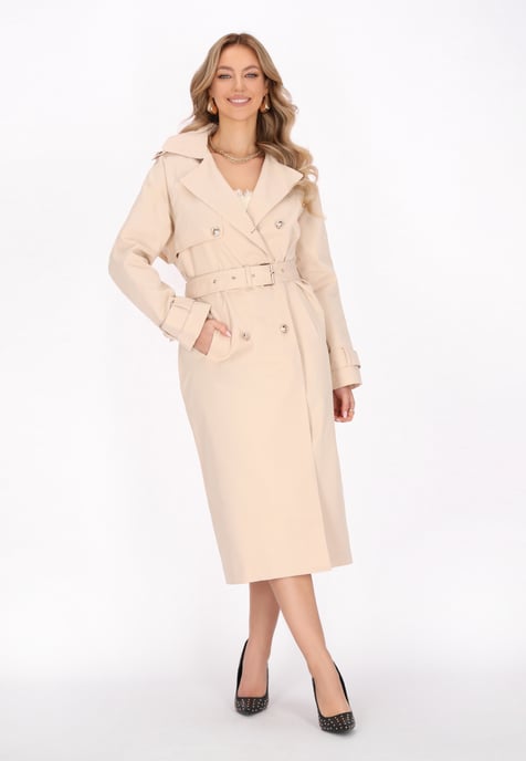 Faina jas vrouwen lichtbeige - Image 3