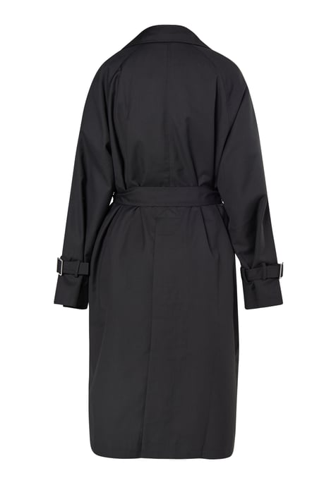 usha Trenchcoat Dames zwart - Image 2