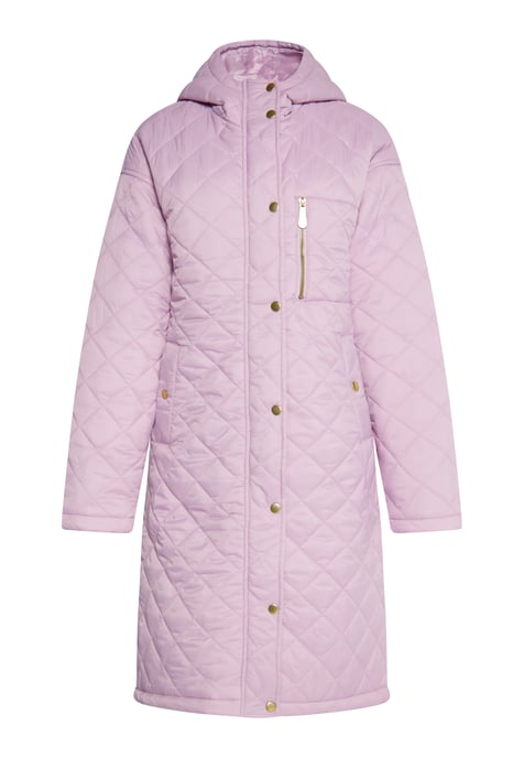 Faina Lichtgewicht gewatteerde jas Dames Mauve - Image 1