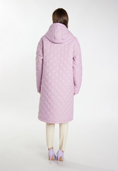 Faina Lichtgewicht gewatteerde jas Dames Mauve - Image 3