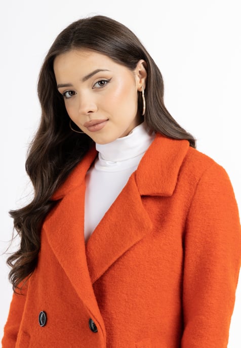 Faina Coat women orange - Image 5