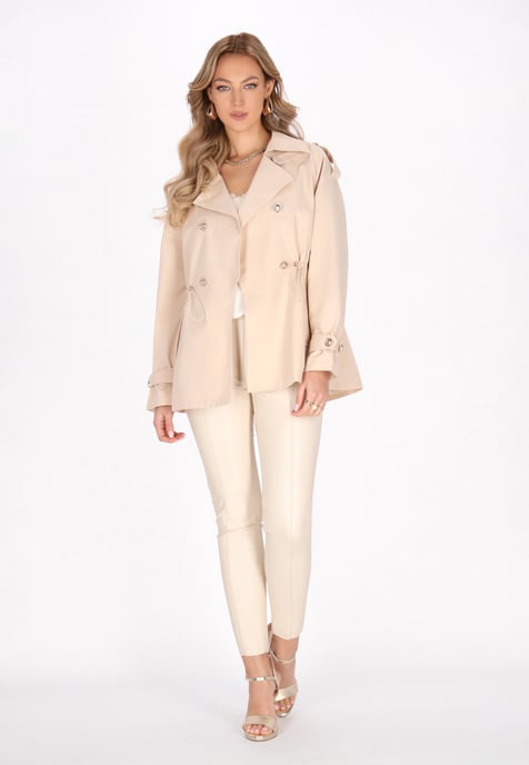 Faina jas vrouwen lichtbeige - Image 2