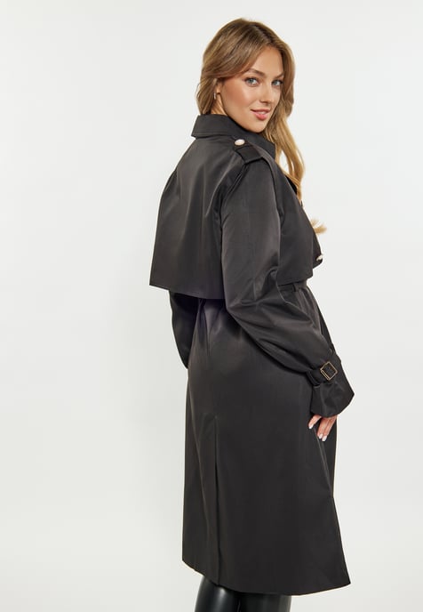 Faina Coat women black - Image 4