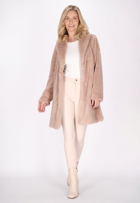 usha Coat women light beige - Image 2