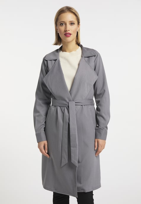 usha Light coat women grey - Image 3