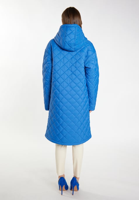 Faina Lichtgewicht gewatteerde jas Dames blauw - Image 3