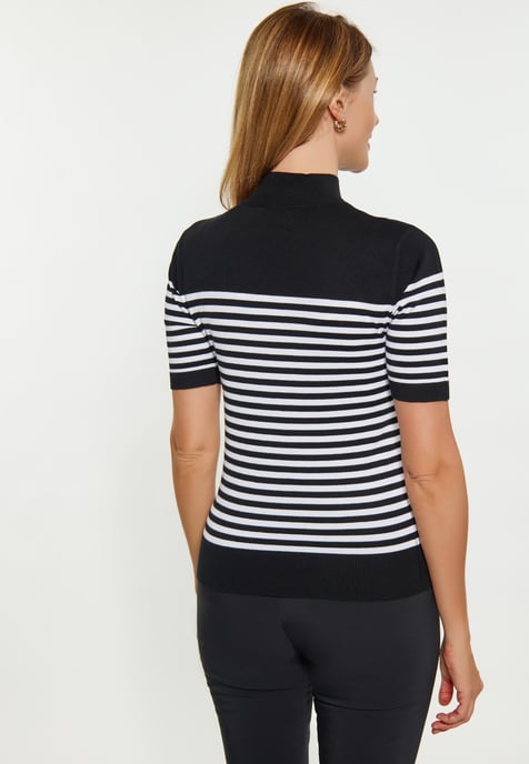 usha Jumper Dames zwart wit - Image 5