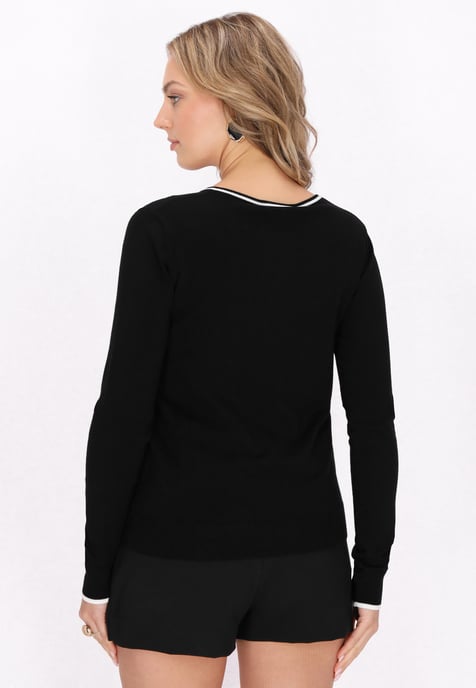 Faina Jumper vrouwen zwart - Image 4