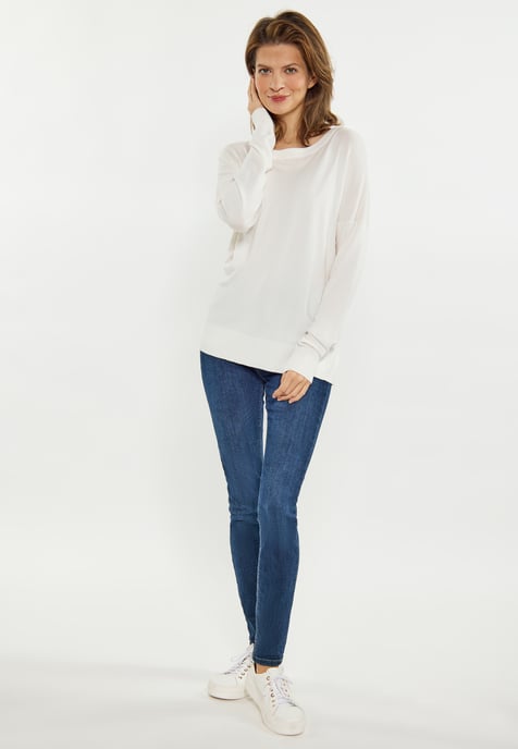 usha Jumper Dames wit - Image 2
