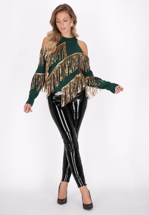 Faina Pullover women dark green - Image 2