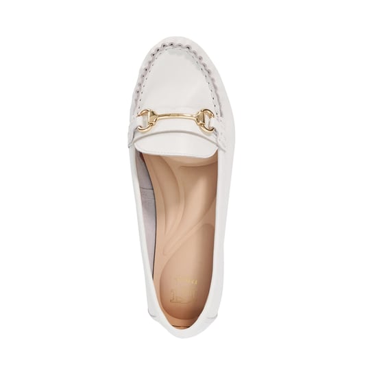 Dune Ladies Ganwell - Leather Snaffle Trim Loafers - Image 3