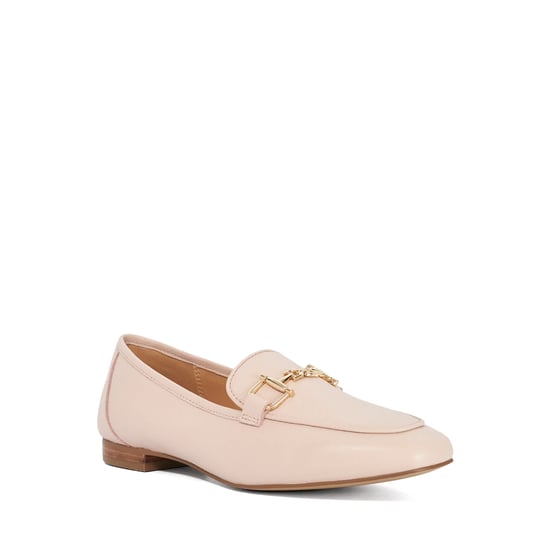 Dune Ladies Grained - Suede Metal Trim Loafers - Image 1
