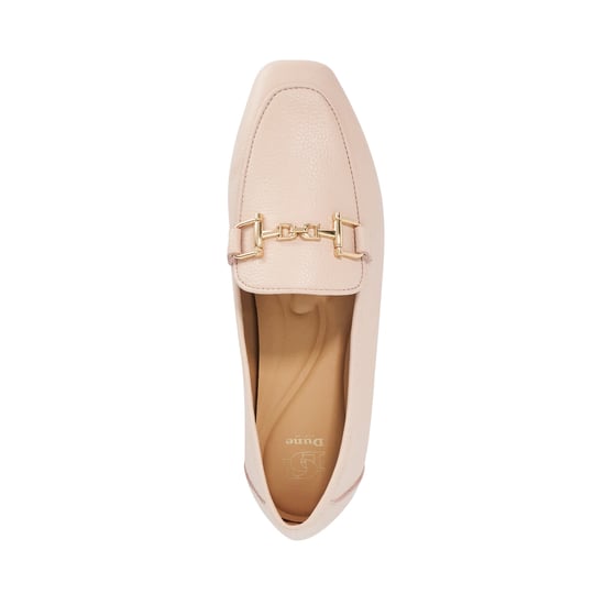 Dune Ladies Grained - Suede Metal Trim Loafers - Image 4