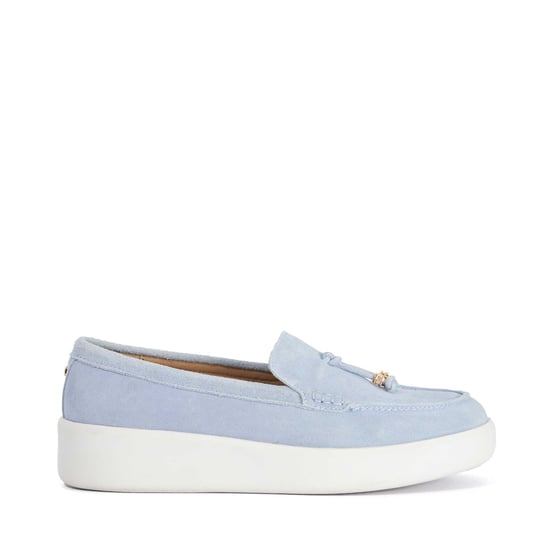 Dune Ladies Gasket - Cupsole Tassel Trim Loafers - Image 2