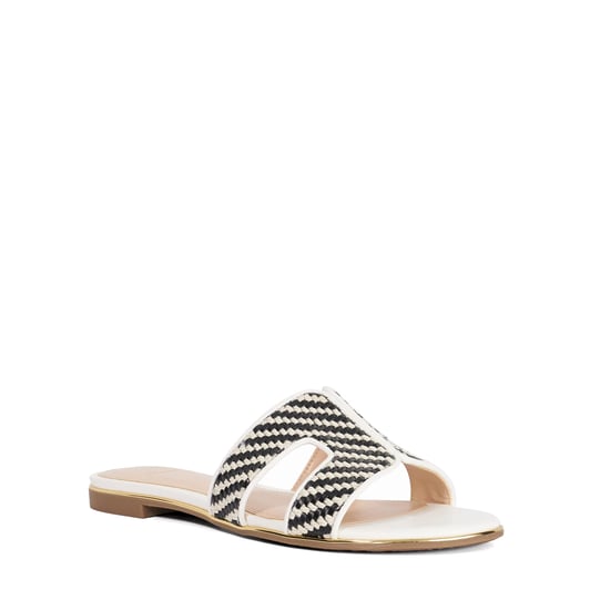 Dune Ladies Ludlows - Flat Boucle Sandals - Image 1