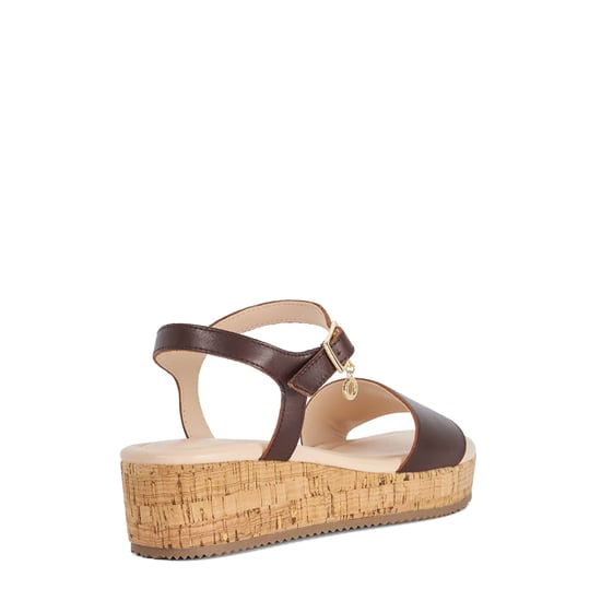 Dune Ladies Liara - Cork Flatform Sandals - Image 4