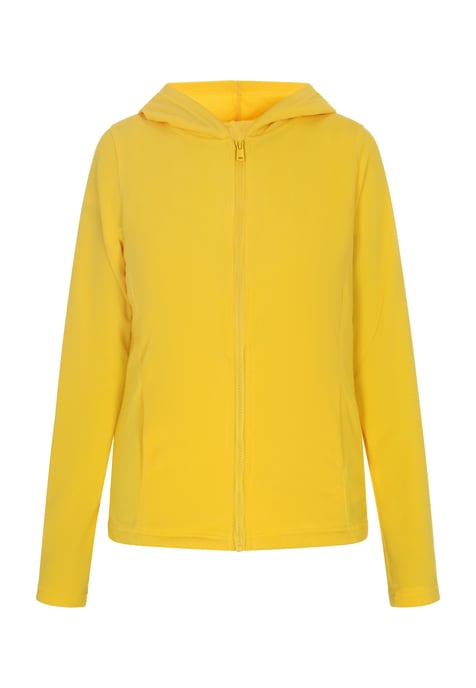 Mymo fleecejack vrouwen geel - Image 1