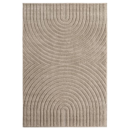 Muratap Japandi art scandinavisch vloerkleed laagpolig effen - 280x370 cm - Image 5