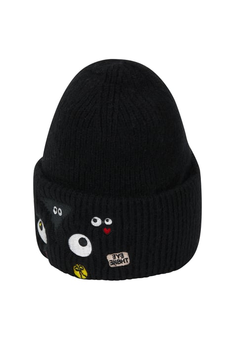 Mymo Beanie Beanie unisex zwart - Image 1