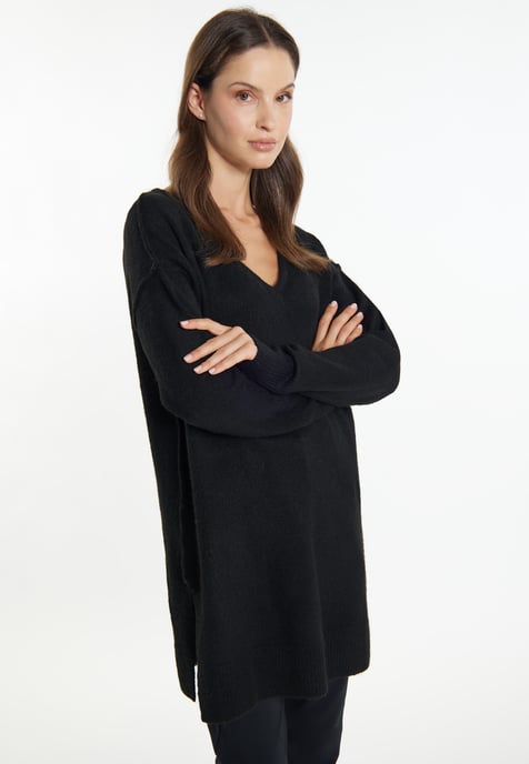 usha Knitted pullover women black - Image 3