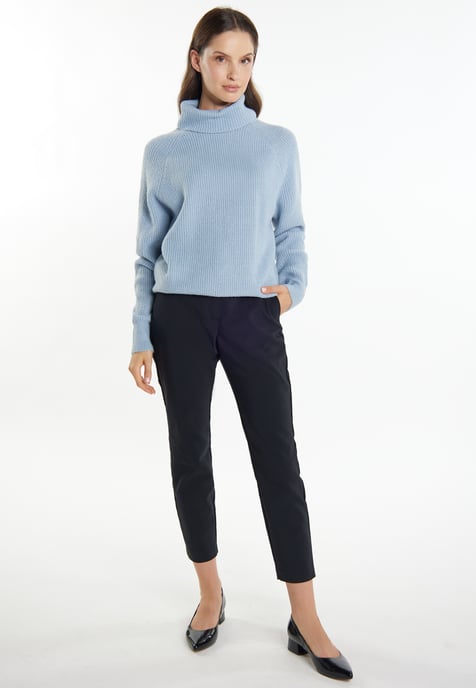 usha Knitted pullover women blue-grey - Image 2