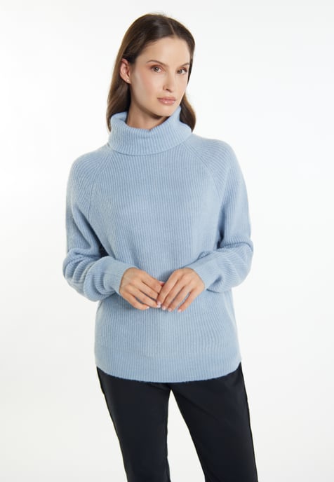 usha Knitted pullover women blue-grey - Image 3