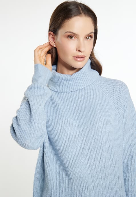 usha Knitted pullover women blue-grey - Image 5