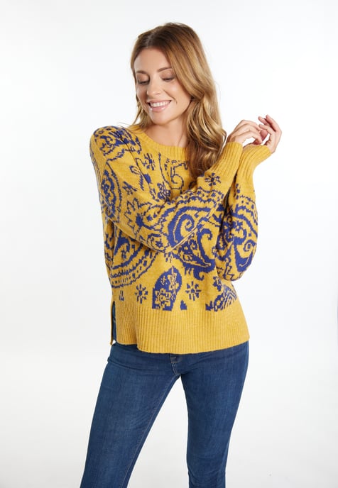 usha Knitted pullover women curry - Image 3