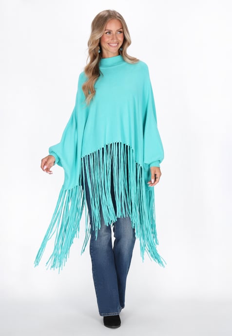 IZIA Jumper vrouwen turquoise - Image 3