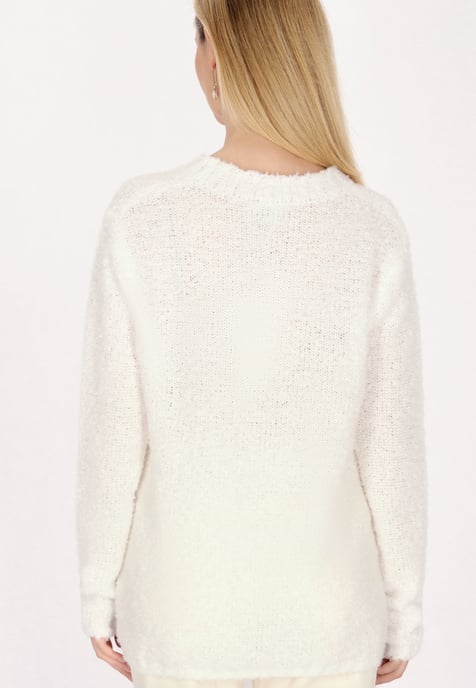 usha Jumper Dames wit - Image 4