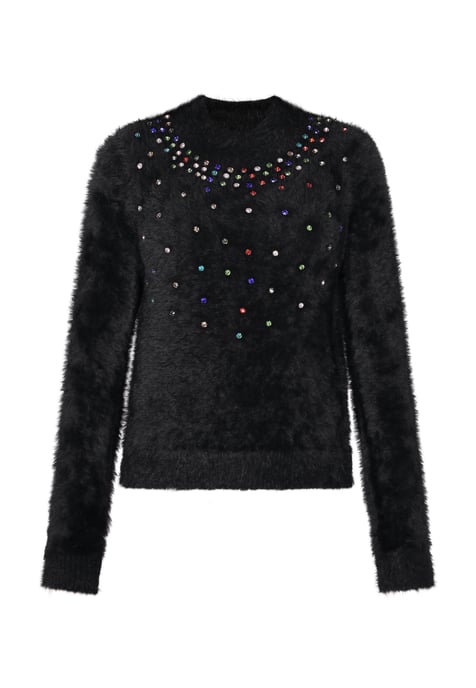 Faina Jumper Dames zwart - Image 1