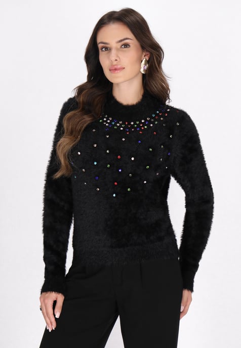Faina Jumper Dames zwart - Image 3