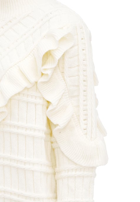 Faina Jumper Dames wolwit - Image 3